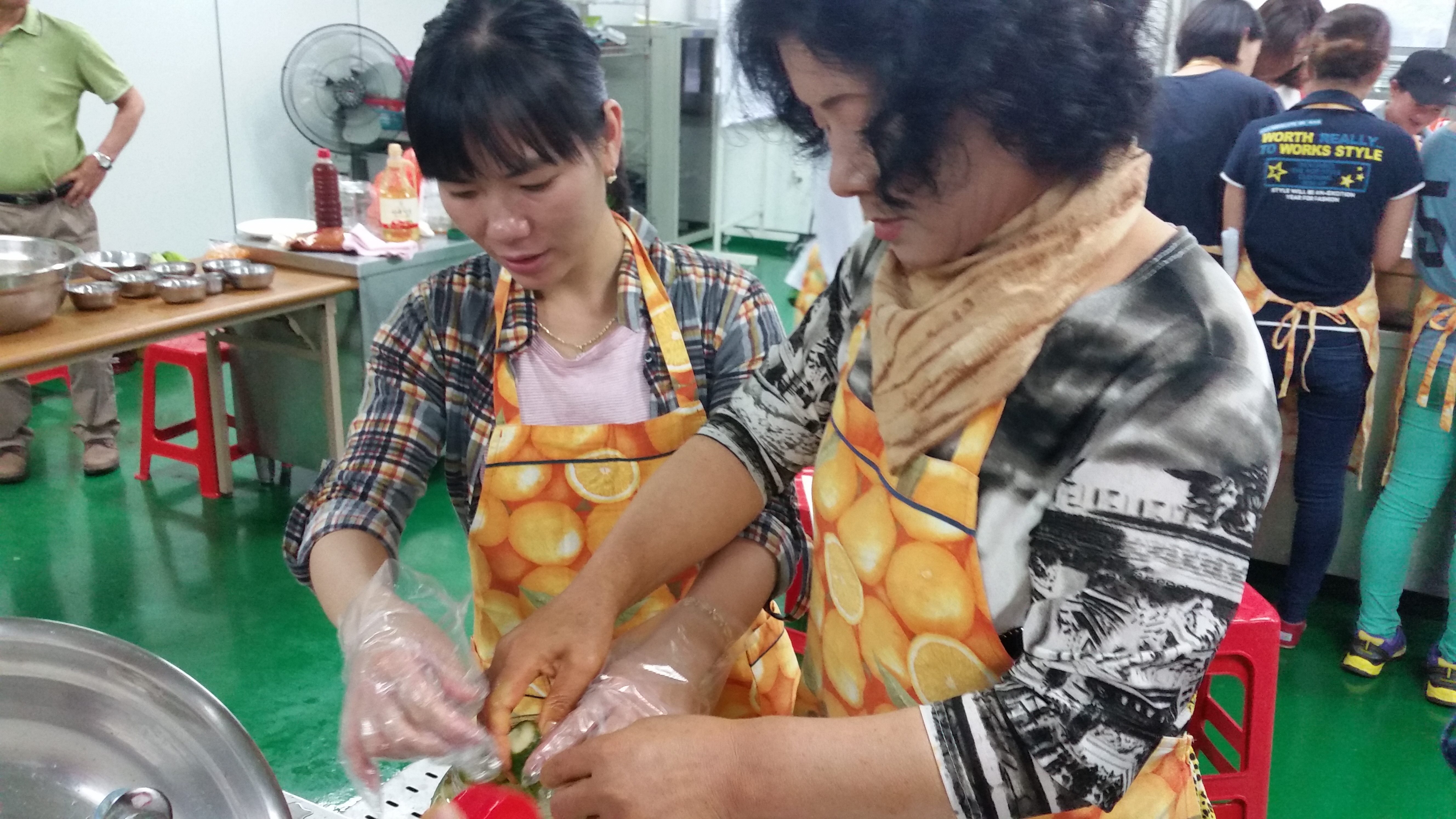 다문화가족과 함께하는 전통식문화 교육